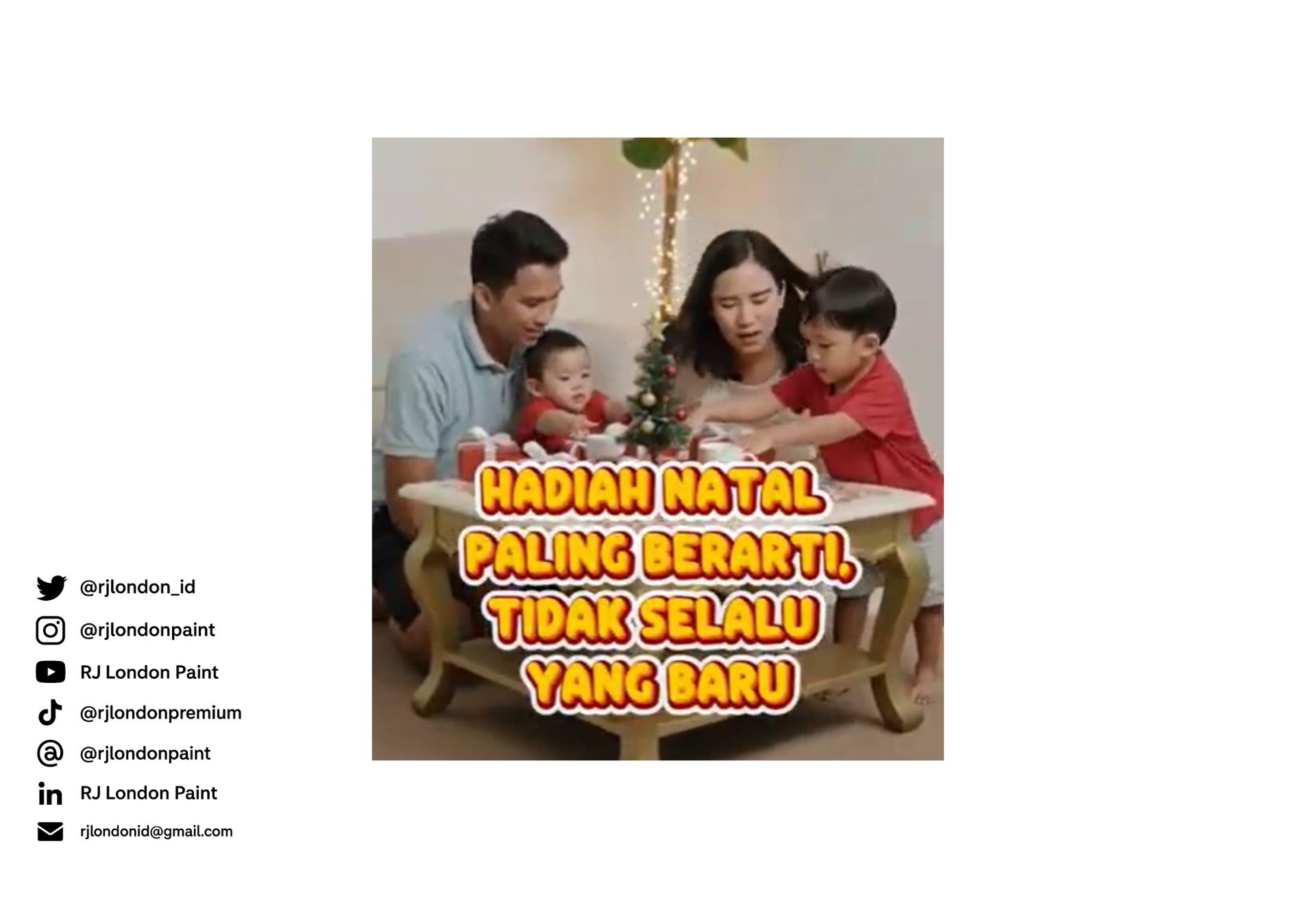 Hadiah Natal Paling Berarti Tidak Harus Selalu Baru!